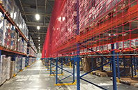 Logistieke dienstverlener kiest voor duranet magazijnstellingnetten